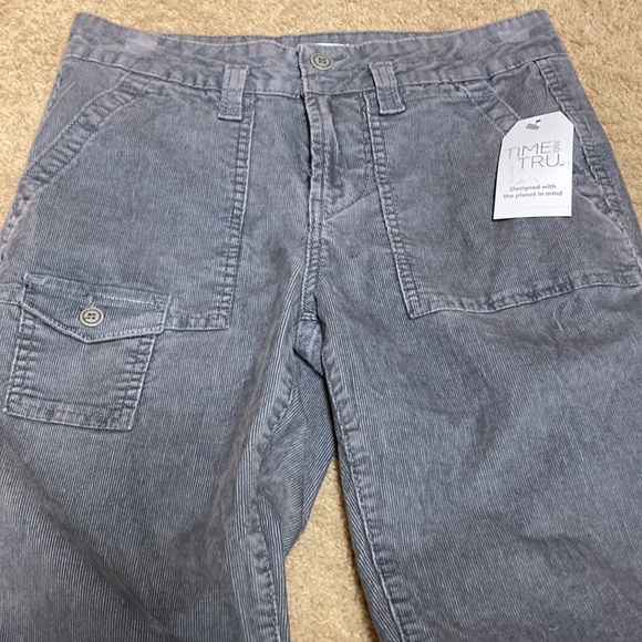 NWT - Time and Tru gray corduroys - Picture 7 of 8